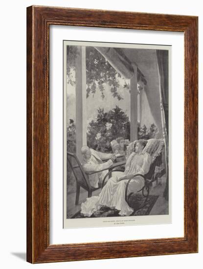 Dolce Far Niente, Life in an Indian Bungalow-Richard Caton Woodville II-Framed Giclee Print