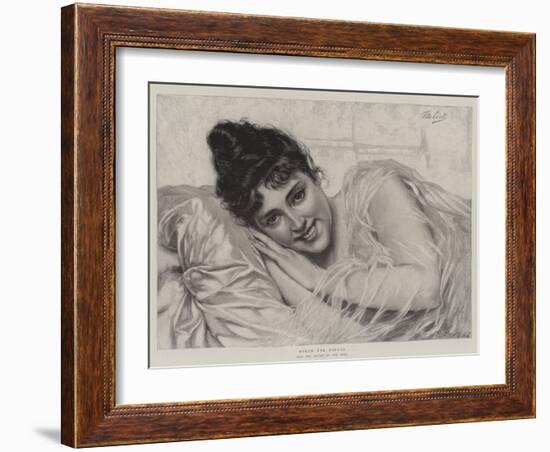 Dolce Far Niente-Tito Conti-Framed Giclee Print