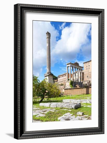 Dolce Vita Rome Collection - Antique Ruins Rome II-Philippe Hugonnard-Framed Photographic Print