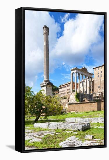 Dolce Vita Rome Collection - Antique Ruins Rome II-Philippe Hugonnard-Framed Stretched Canvas