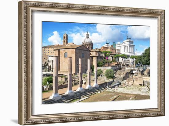 Dolce Vita Rome Collection - Antique Ruins Rome III-Philippe Hugonnard-Framed Photographic Print