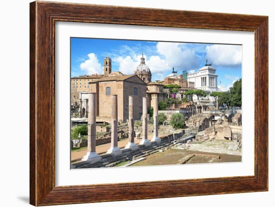 Dolce Vita Rome Collection - Antique Ruins Rome III-Philippe Hugonnard-Framed Photographic Print