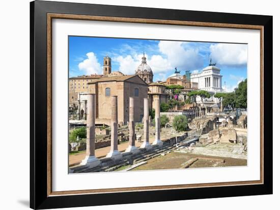 Dolce Vita Rome Collection - Antique Ruins Rome III-Philippe Hugonnard-Framed Photographic Print