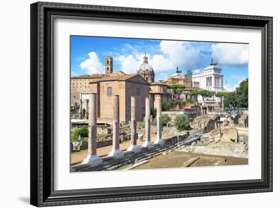 Dolce Vita Rome Collection - Antique Ruins Rome III-Philippe Hugonnard-Framed Photographic Print