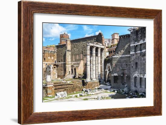 Dolce Vita Rome Collection - Antique Ruins Rome V-Philippe Hugonnard-Framed Photographic Print