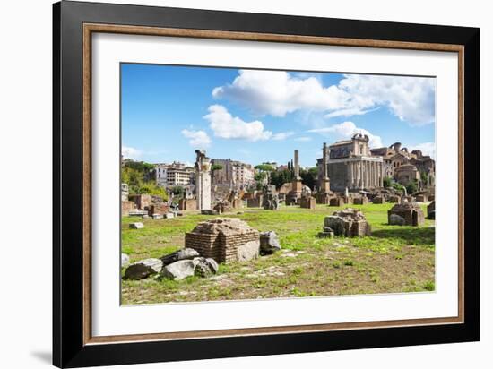 Dolce Vita Rome Collection - Antique Ruins Rome-Philippe Hugonnard-Framed Photographic Print