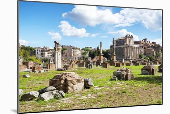 Dolce Vita Rome Collection - Antique Ruins Rome-Philippe Hugonnard-Mounted Photographic Print