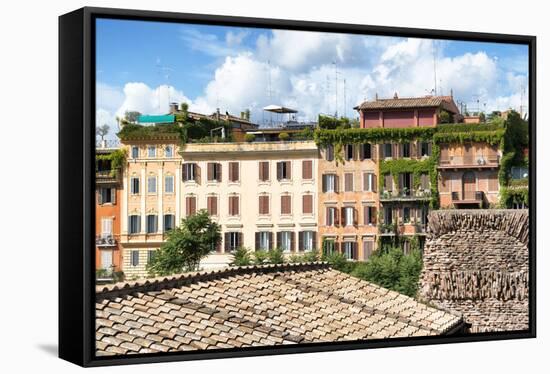 Dolce Vita Rome Collection - Architecture in Rome II-Philippe Hugonnard-Framed Stretched Canvas