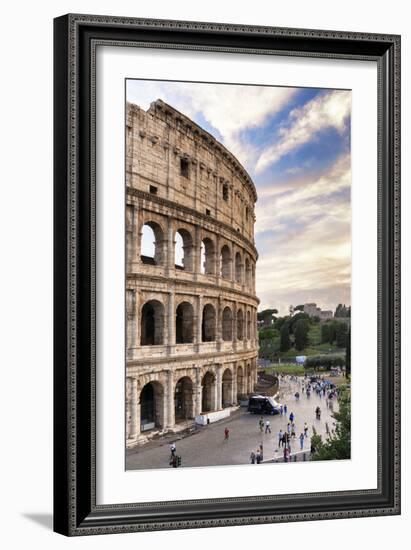 Dolce Vita Rome Collection - Colosseum at Sunset IV-Philippe Hugonnard-Framed Photographic Print