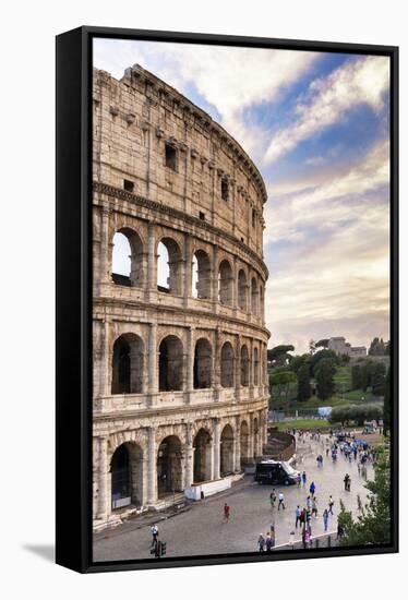 Dolce Vita Rome Collection - Colosseum at Sunset IV-Philippe Hugonnard-Framed Stretched Canvas