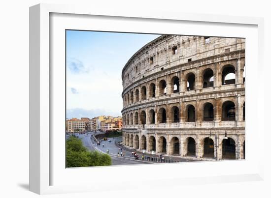 Dolce Vita Rome Collection - Colosseum at Sunset-Philippe Hugonnard-Framed Photographic Print