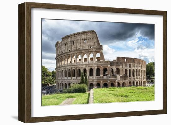 Dolce Vita Rome Collection - Colosseum of Rome-Philippe Hugonnard-Framed Photographic Print