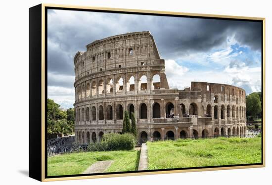 Dolce Vita Rome Collection - Colosseum of Rome-Philippe Hugonnard-Framed Premier Image Canvas