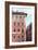 Dolce Vita Rome Collection - Coral Buildings Facade II-Philippe Hugonnard-Framed Photographic Print