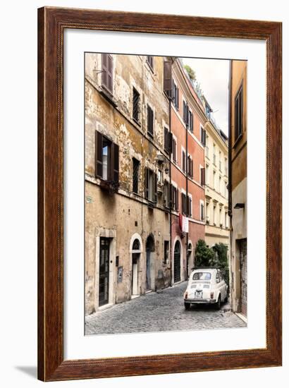 Dolce Vita Rome Collection - Fiat 500 in Rome II-Philippe Hugonnard-Framed Photographic Print