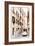 Dolce Vita Rome Collection - Fiat 500 in Rome-Philippe Hugonnard-Framed Photographic Print