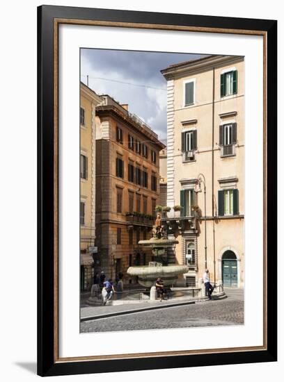 Dolce Vita Rome Collection - Fountain in Rome-Philippe Hugonnard-Framed Photographic Print