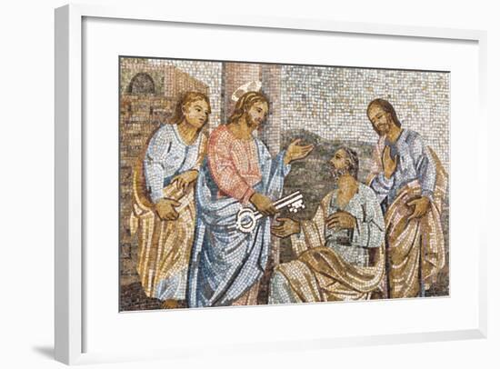 Dolce Vita Rome Collection - Holy Representation in Mosaic-Philippe Hugonnard-Framed Photographic Print