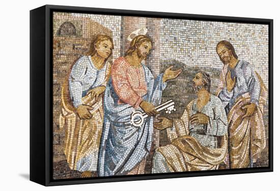 Dolce Vita Rome Collection - Holy Representation in Mosaic-Philippe Hugonnard-Framed Premier Image Canvas