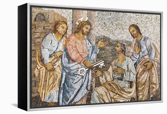 Dolce Vita Rome Collection - Holy Representation in Mosaic-Philippe Hugonnard-Framed Premier Image Canvas