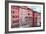 Dolce Vita Rome Collection - Italian Dark Pink Facades-Philippe Hugonnard-Framed Photographic Print