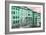 Dolce Vita Rome Collection - Italian Green Facades-Philippe Hugonnard-Framed Photographic Print