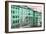 Dolce Vita Rome Collection - Italian Green Facades-Philippe Hugonnard-Framed Photographic Print