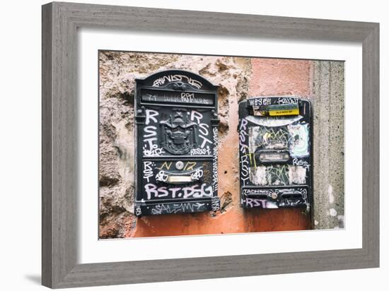 Dolce Vita Rome Collection - Letters Box II-Philippe Hugonnard-Framed Photographic Print