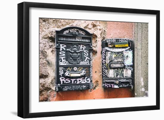 Dolce Vita Rome Collection - Letters Box II-Philippe Hugonnard-Framed Photographic Print