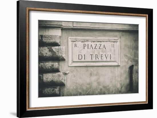 Dolce Vita Rome Collection - Piazza di Trevi II-Philippe Hugonnard-Framed Photographic Print