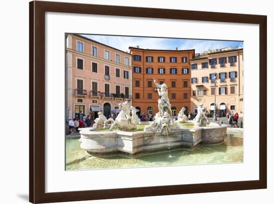 Dolce Vita Rome Collection - Piazza Navona-Philippe Hugonnard-Framed Photographic Print