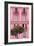 Dolce Vita Rome Collection - Pink Building Facade II-Philippe Hugonnard-Framed Photographic Print