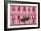 Dolce Vita Rome Collection - Pink Building Facade-Philippe Hugonnard-Framed Photographic Print