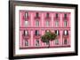Dolce Vita Rome Collection - Pink Building Facade-Philippe Hugonnard-Framed Photographic Print
