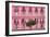 Dolce Vita Rome Collection - Pink Building Facade-Philippe Hugonnard-Framed Photographic Print