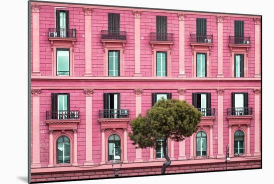 Dolce Vita Rome Collection - Pink Building Facade-Philippe Hugonnard-Mounted Photographic Print