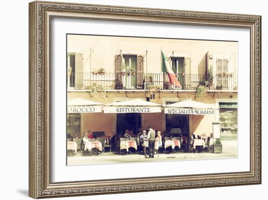 Dolce Vita Rome Collection - Ristorante II-Philippe Hugonnard-Framed Photographic Print
