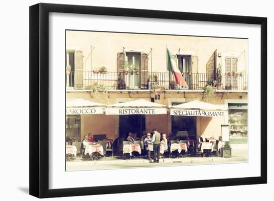 Dolce Vita Rome Collection - Ristorante II-Philippe Hugonnard-Framed Photographic Print
