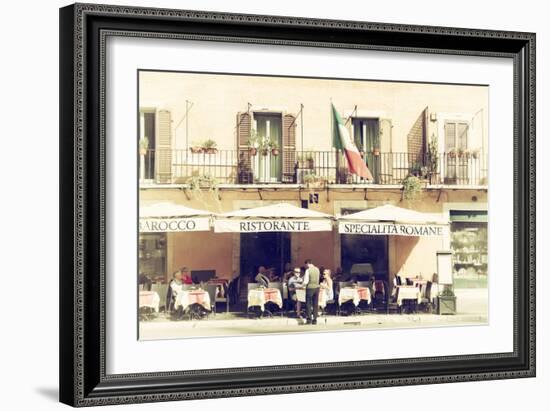 Dolce Vita Rome Collection - Ristorante II-Philippe Hugonnard-Framed Photographic Print