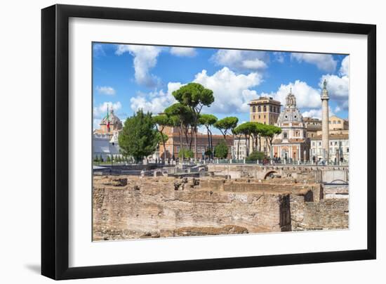 Dolce Vita Rome Collection - Roman Archaeology Columns-Philippe Hugonnard-Framed Photographic Print