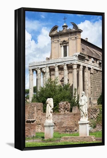 Dolce Vita Rome Collection - Roman Architecture III-Philippe Hugonnard-Framed Premier Image Canvas