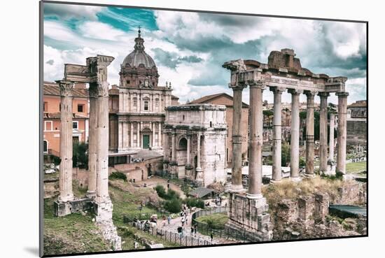 Dolce Vita Rome Collection - Roman Columns Rome III-Philippe Hugonnard-Mounted Photographic Print
