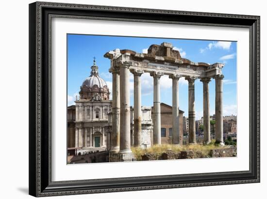 Dolce Vita Rome Collection - Roman Columns Rome-Philippe Hugonnard-Framed Photographic Print