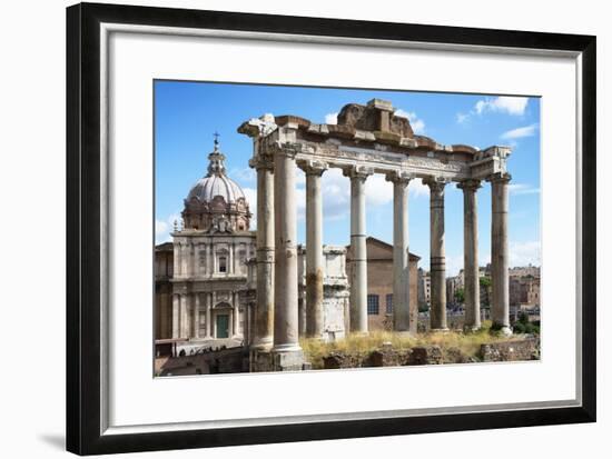 Dolce Vita Rome Collection - Roman Columns Rome-Philippe Hugonnard-Framed Photographic Print