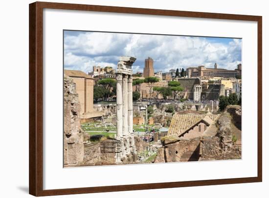 Dolce Vita Rome Collection - Roman Ruins in Rome II-Philippe Hugonnard-Framed Photographic Print