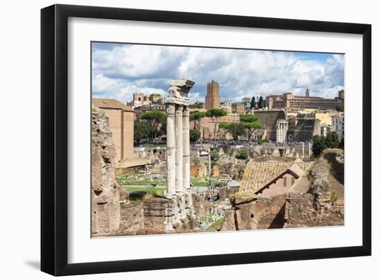 Dolce Vita Rome Collection - Roman Ruins in Rome II-Philippe Hugonnard-Framed Photographic Print