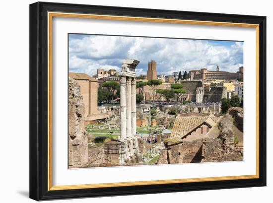 Dolce Vita Rome Collection - Roman Ruins in Rome II-Philippe Hugonnard-Framed Photographic Print