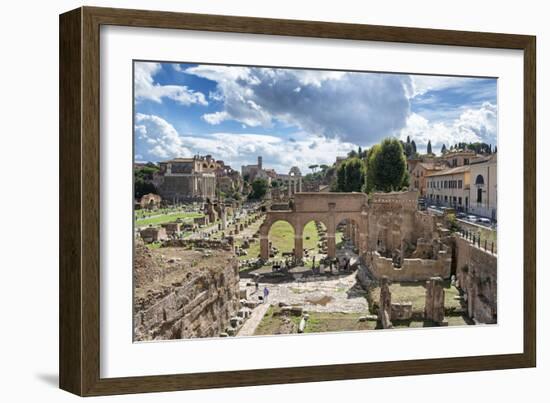 Dolce Vita Rome Collection - Roman Ruins in Rome-Philippe Hugonnard-Framed Photographic Print