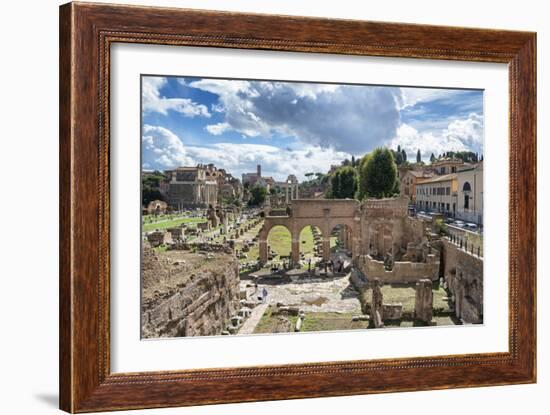 Dolce Vita Rome Collection - Roman Ruins in Rome-Philippe Hugonnard-Framed Photographic Print