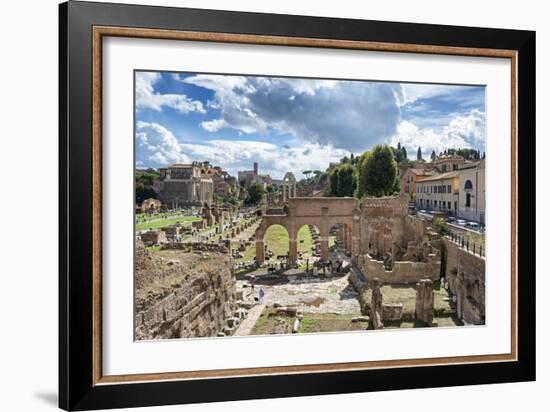 Dolce Vita Rome Collection - Roman Ruins in Rome-Philippe Hugonnard-Framed Photographic Print